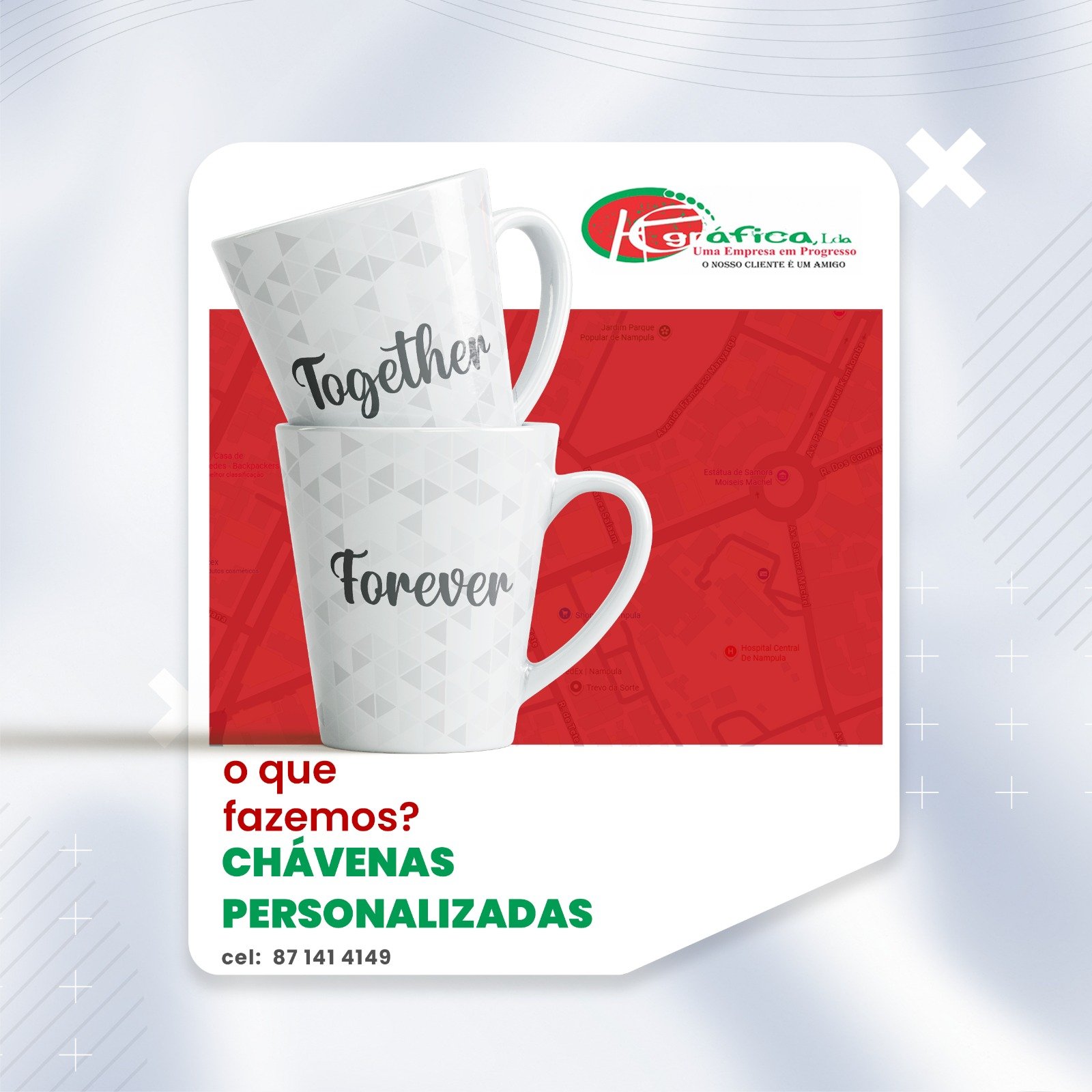 Chávena Estampada 2